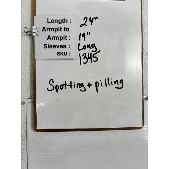 Ellesse Italy Floral Lace Up Pullover Sweatshirt Womens Size M *Spotting - Picture 4 of 14